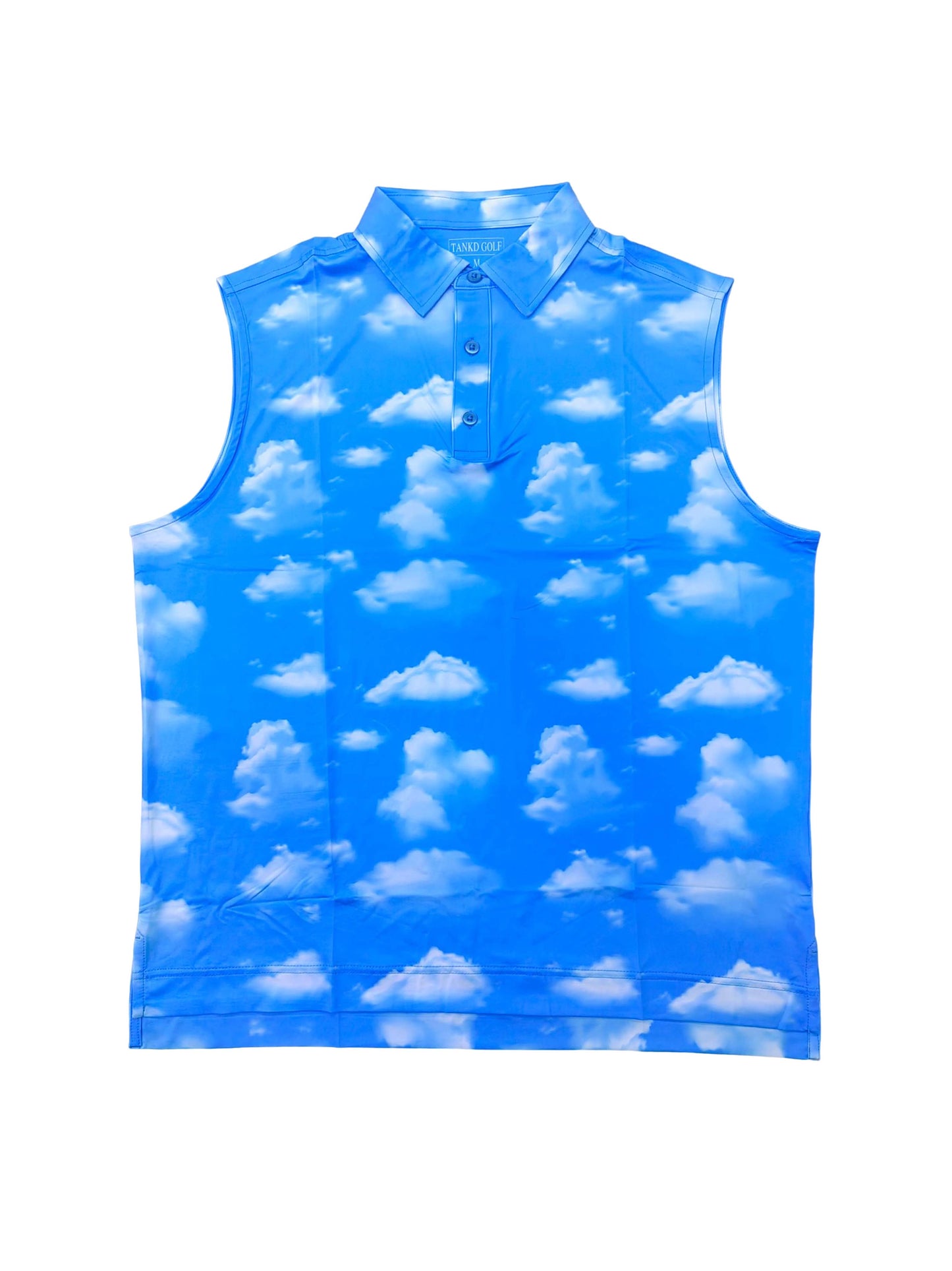 05-Partly Cloudy Sleeveless Polo